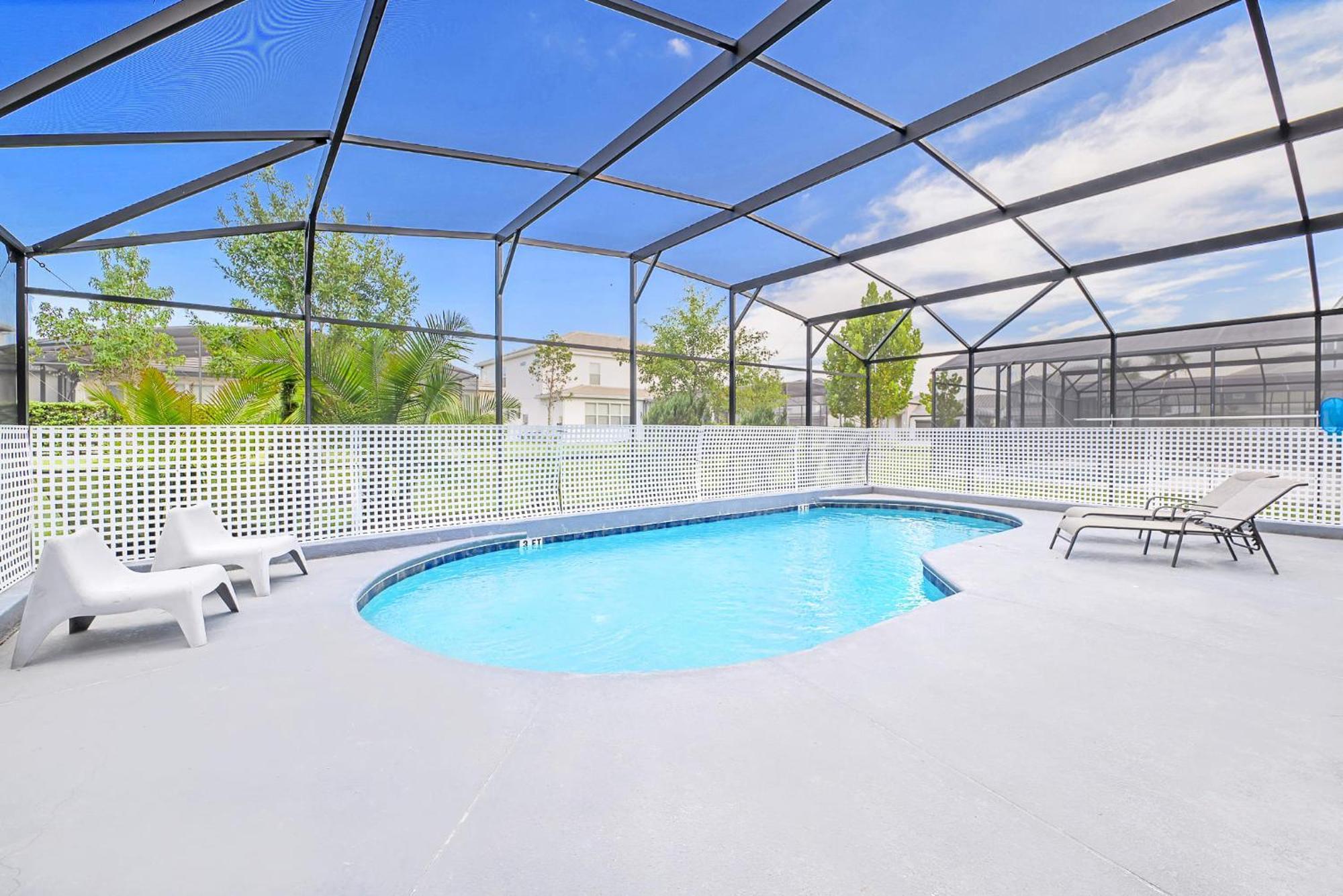 6Br Luxury Home With Private Pool And Bbq Kissimmee Eksteriør billede