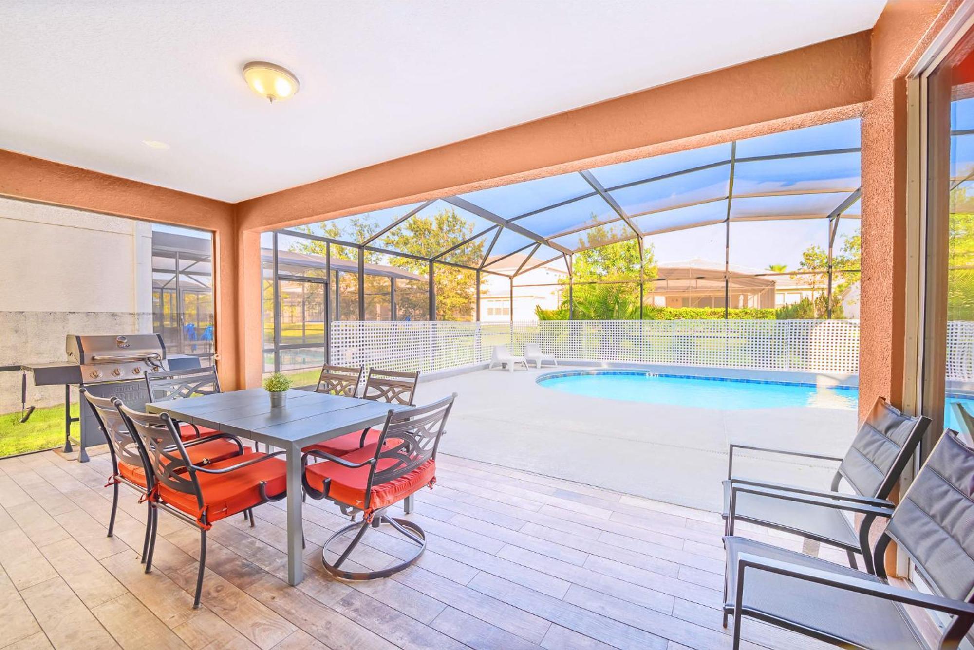 6Br Luxury Home With Private Pool And Bbq Kissimmee Eksteriør billede